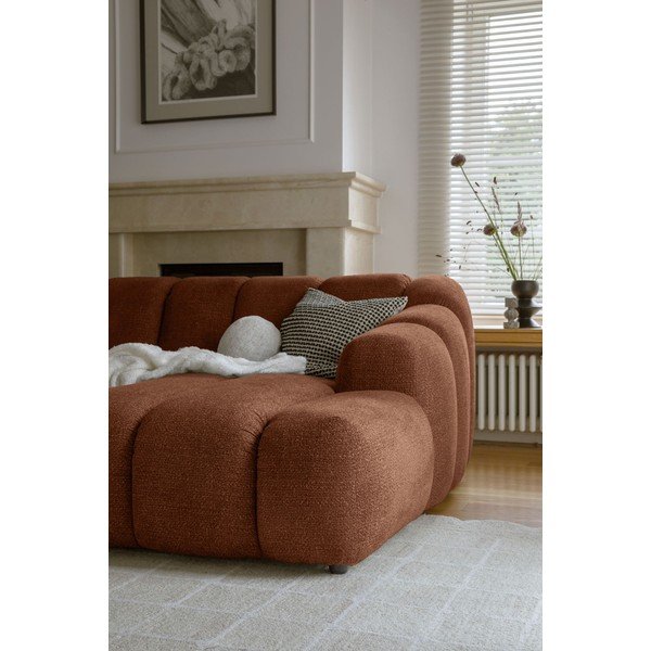 Colțar teracotă (cu colț pe partea dreaptă/cu șezlong) Shell – Miuform-image-4