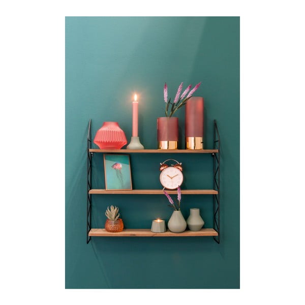 Vază PT LIVING, înălțime 18,5 cm, roz - auriu-image-3