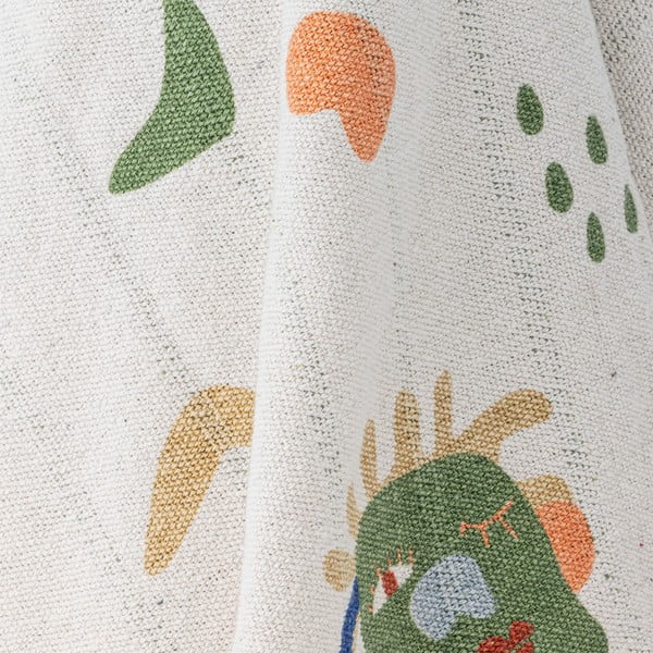 Pătură pentru copii crem din bumbac reciclat 130x160 cm Sylvie – Bloomingville Mini-image-3