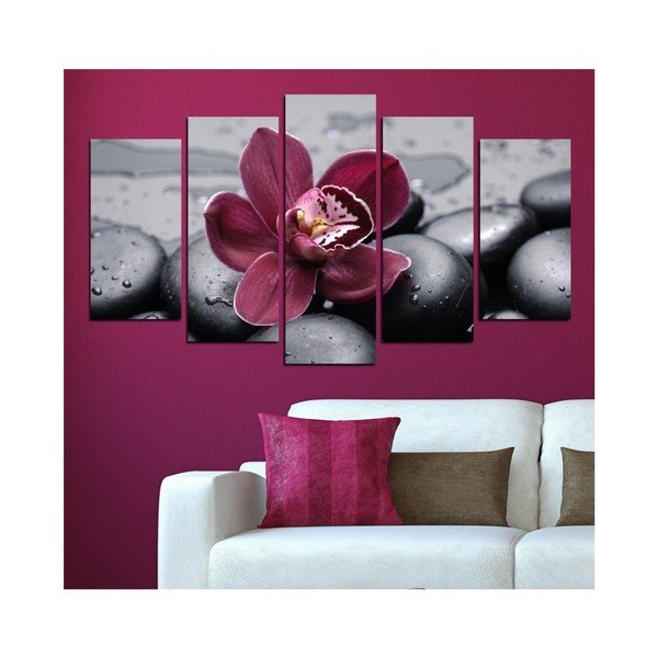 Tablou din mai multe piese Insigne Saar, 102 x 60 cm-image-1
