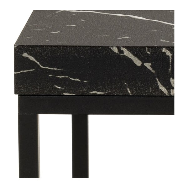 Măsuță auxiliară cu blat cu aspect de marmură 40x40 cm Barossa – Actona-image-4