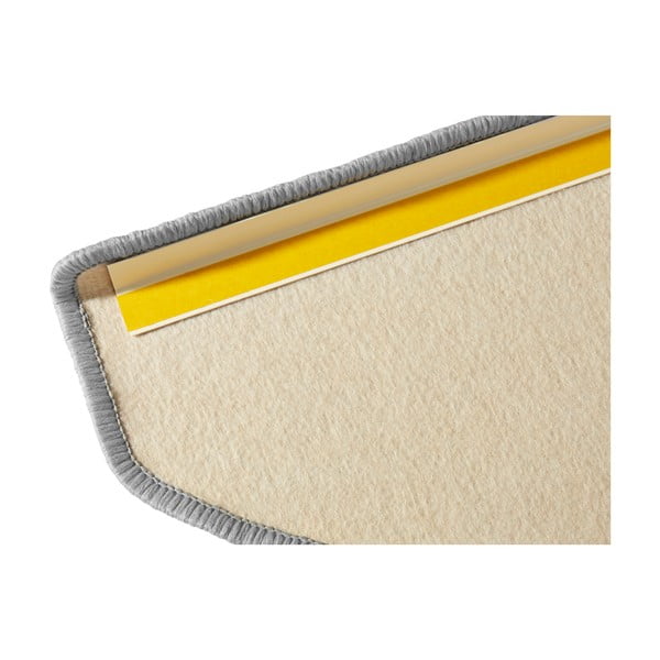 Covorașe pentru scări gri cu bandă adezivă 15 buc. 23x65 cm Fancy – Hanse Home-image-3