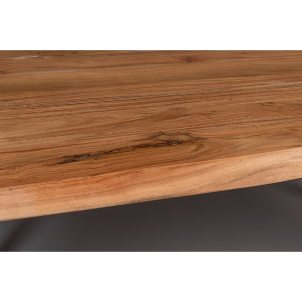 Masă de dining cu blat din lemn de acacia 90x180 cm Aka – Dutchbone-image-4