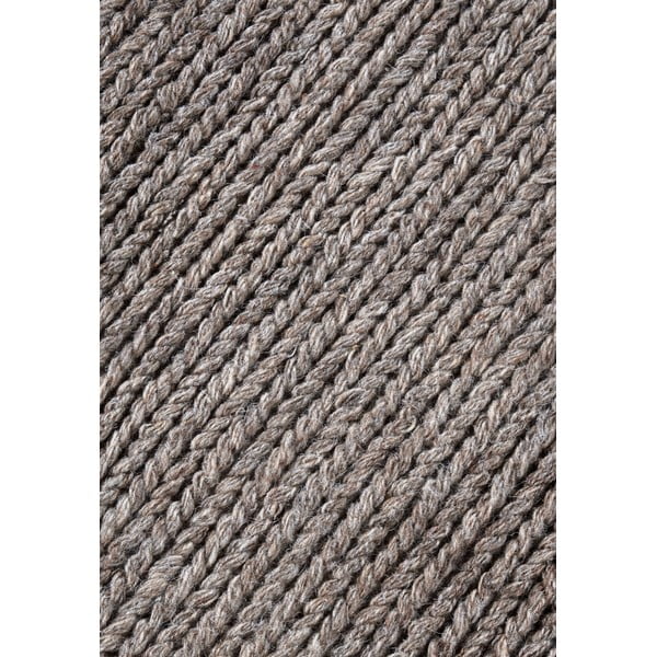 Covor tip traversă maro deschis țesut manual din lână 80x200 cm Francois – Villeroy&Boch-image-4