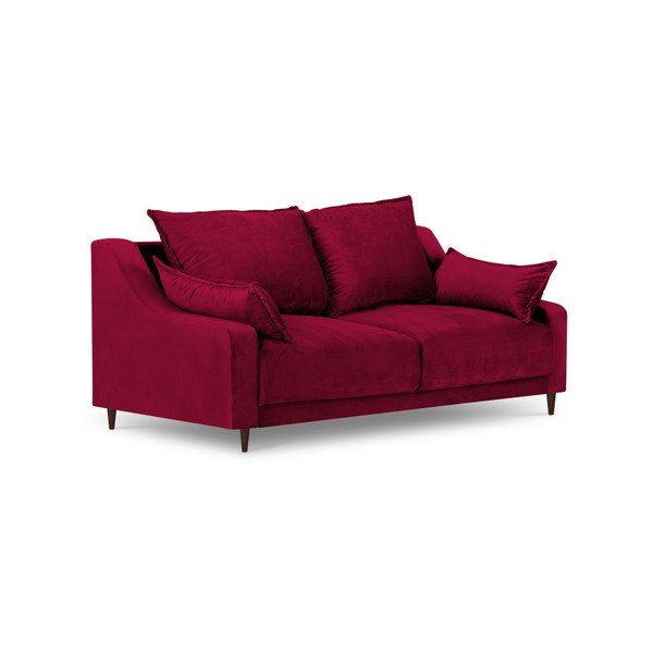Canapea Mazzini Sofas Freesia, roșu, 150 cm-image-2