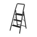 Scară Wenko Compact, înălțime 114,5 cm, negru