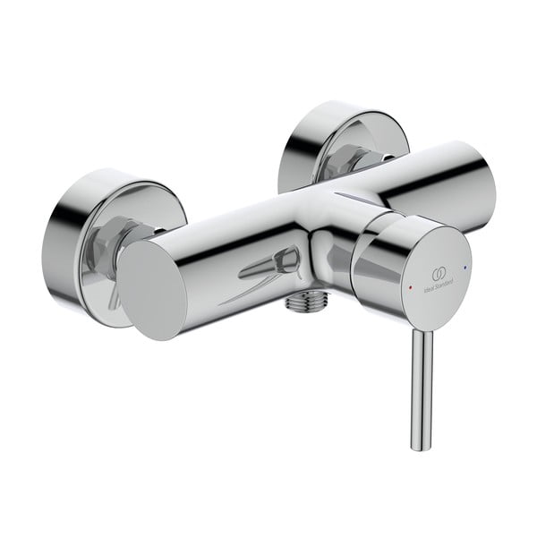 Baterie argintiu-lucios pentru duș/cu montare pe perete Ceraline – Ideal Standard