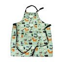 Șorț din bumbac reciclat Rex London Nine Lives