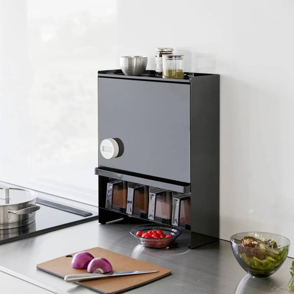 Organizator pentru mirodenii din metal Tower – YAMAZAKI-image-3