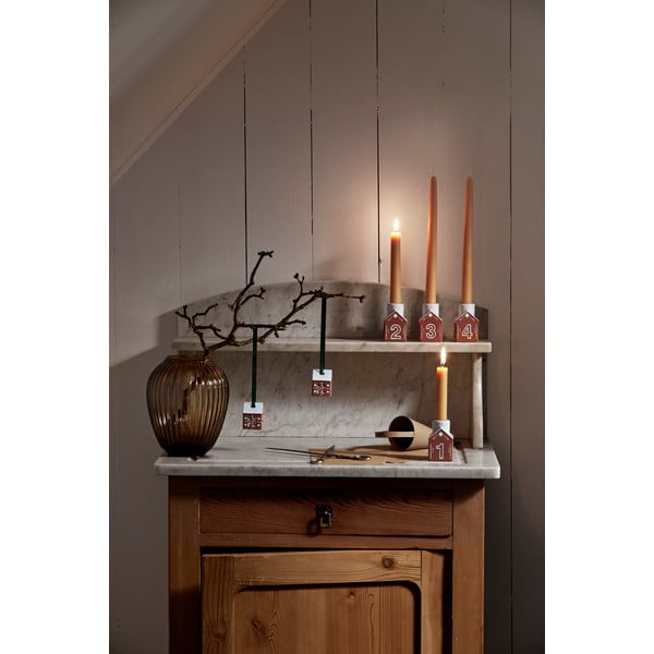 Sfeșnic pentru advent din ceramică Gingerbread – Kähler Design-image-3