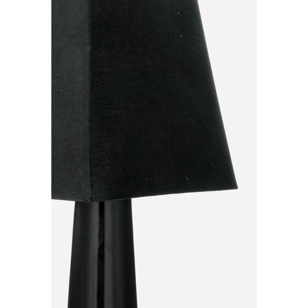 Lampadar negru cu abajur textil (înălțime 151 cm) Tripura – Bizzotto-image-3