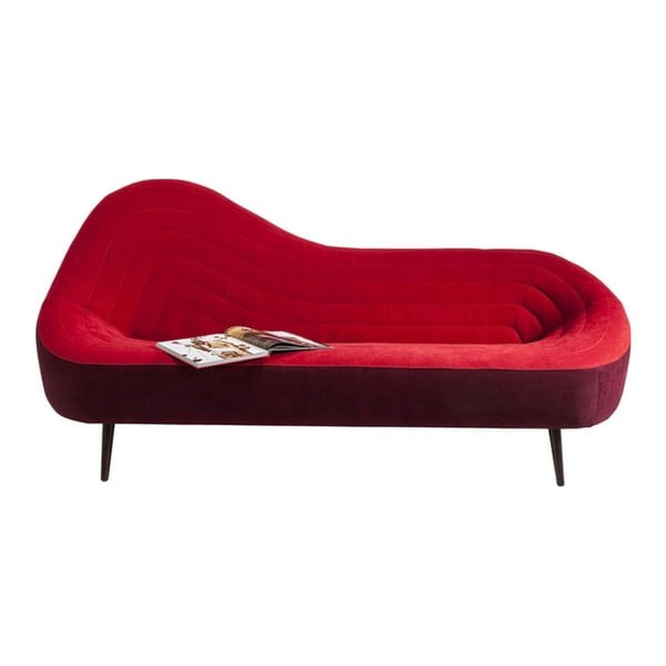 Canapea Kare Design Isobar, roșu