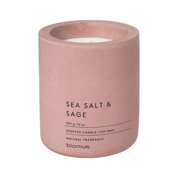 Lumânare parfumată din ceară de soia timp de ardere 55 h Fraga: Sea Salt and Sage – Blomus