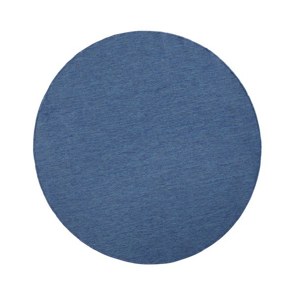Covor adecvat pentru exterior NORTHRUGS Miami, Ø 200 cm, albastru-image-3