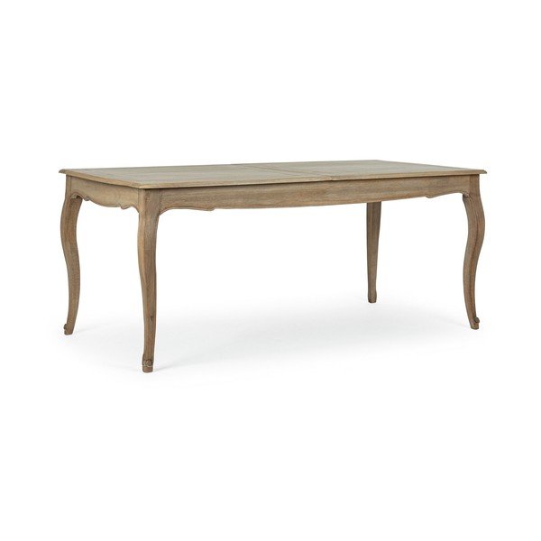 Masă de dining extensibilă din lemn de mango cu blat suplimentar 90x180 cm Domitille – Bizzotto