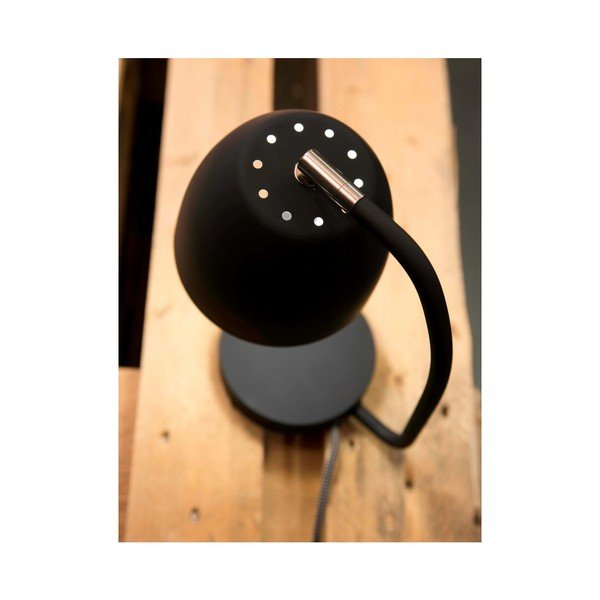 Veioză neagră cu abajur din metal (înălțime 28 cm) Newport – it's about RoMi-image-3