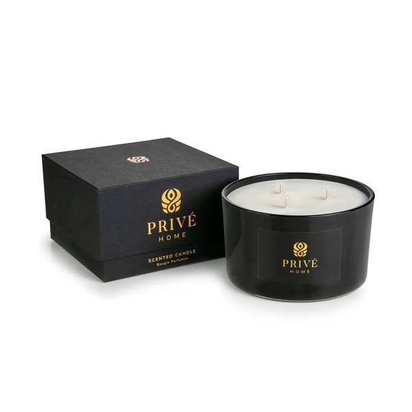 Lumânare parfumată Privé Home Oud & Bergamote, timp de ardere 45 h-image-2