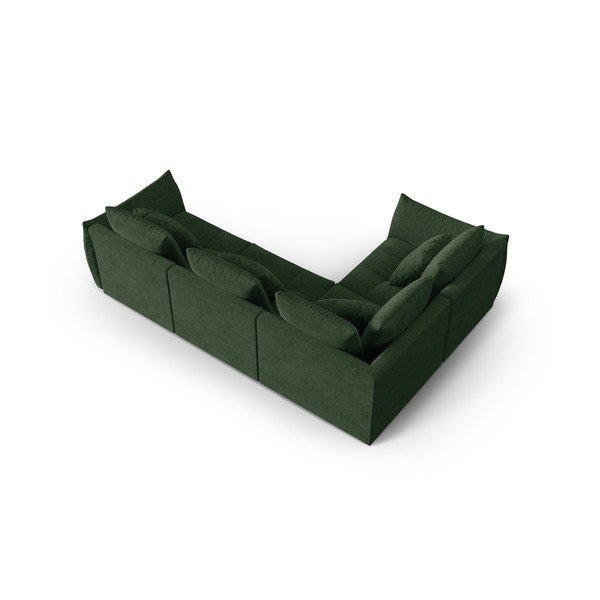 Colțar verde închis (cu colț pe partea stângă /în formă de ”L”) Bloom – Micadoni Home-image-3