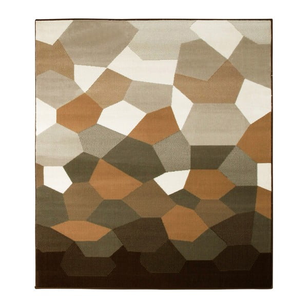 Covor maro Prime Pile Abstract, 190x280 cm