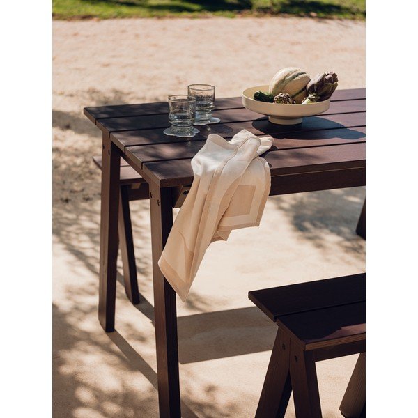 Masă  de grădină din lemn de pin 77x140 cm Navo – noo.ma-image-3