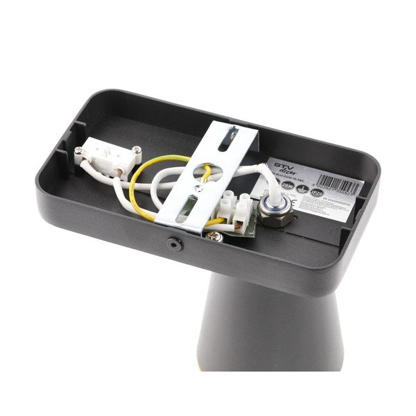 Aplică de perete neagră ø 8 cm Elli – GTV-image-3