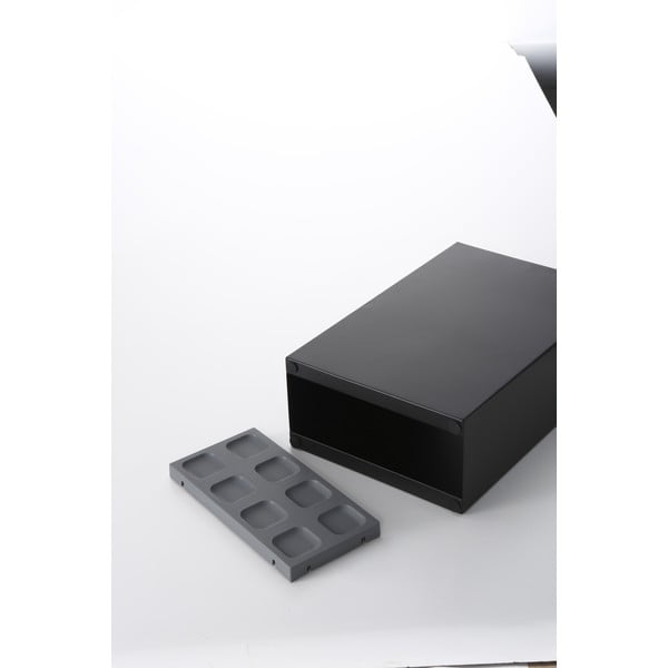 Suport pentru umbrele metalic Yamazaki Smart, negru-image-1