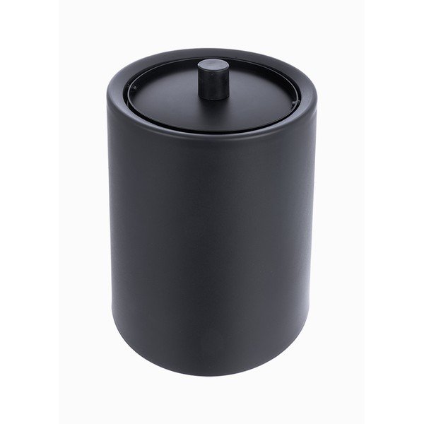 Coș de gunoi negru din plastic 6 l – Orion-image-2