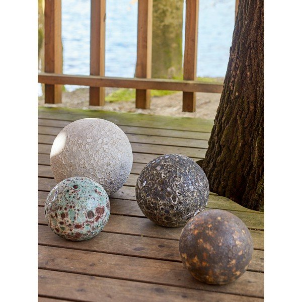 Glob decorativ de grădină din teracotă Reese – Bloomingville-image-2