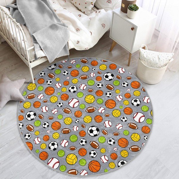 Covor pentru copii ø 80 cm Comfort – Mila Home-image-4