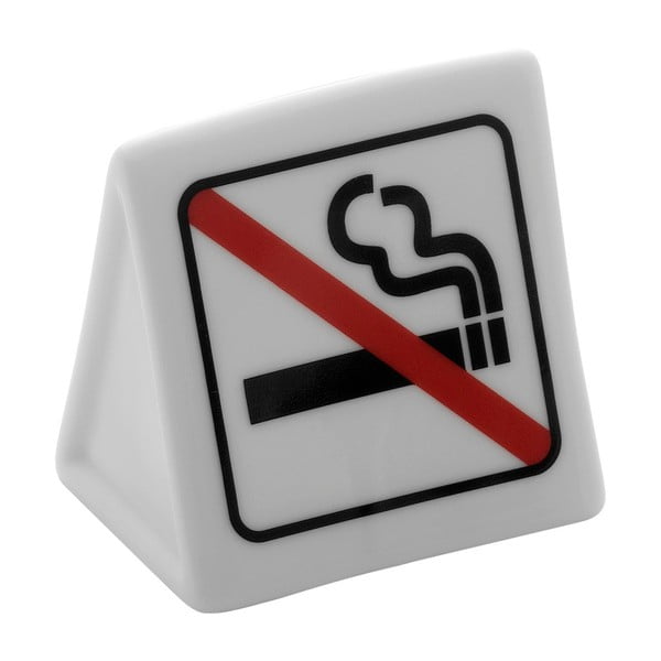 Simbol din porțelan Steel Function No Smoking Area