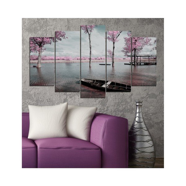 Tablou din mai multe piese Insigne Jitse, 102 x 60 cm-image-1