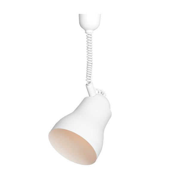Veioză suspendată Custom Form Globo, alb
