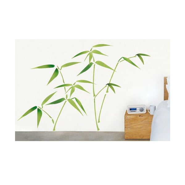 Autocolant pentru perete Frunze de bambus