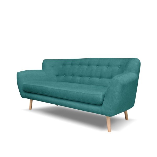 Canapea Cosmopolitan design London, 192 cm, verde - albastru-image-2