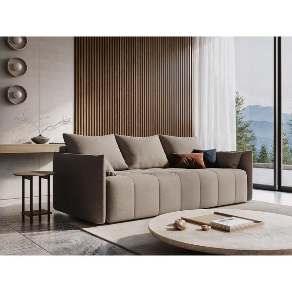 Colțar kaki extensibil/cu spațiu de depozitare (cu colț pe partea dreaptă/cu șezlong) Moku – Makamii-image-1