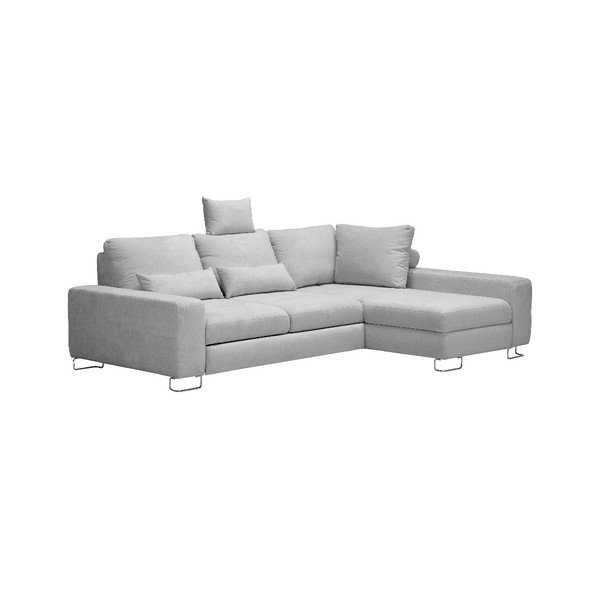 Canapea colţar Windsor & Co Sofas Alpha, partea dreaptă, gri deschis-image-4