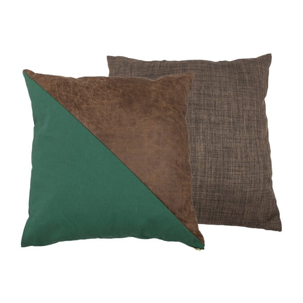 Set 2 perne Karup Deco Cushion Pattern/Choco, 45 x 45 cm