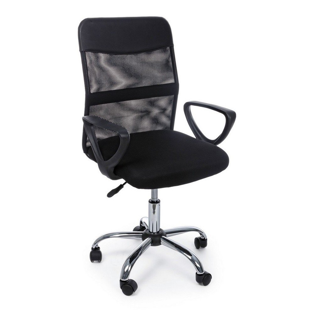 Scaun de birou negru tapitat Nairobi – Bizzotto