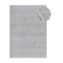 Covor albastru deschis țesut manual din lână 200x290 cm Memphis Wool – Flair Rugs
