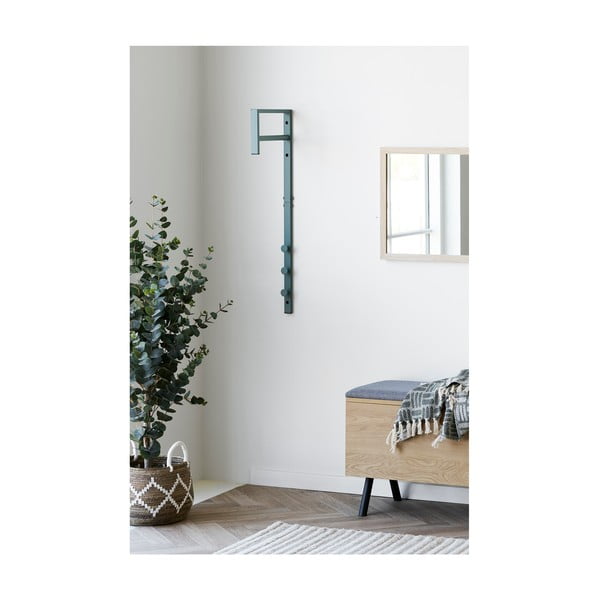 Cuier de perete verde mentă din metal 3 cm Trento – House Nordic-image-2