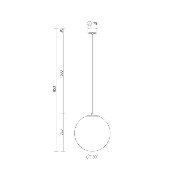 Lustră cu manșon arămiu Sotto Luce TSUKI L, ⌀ 30 cm, alb-image-1