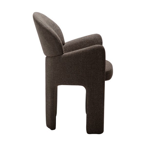 Scaun de living maro cu cotiere Aole – DAN-FORM Denmark-image-4