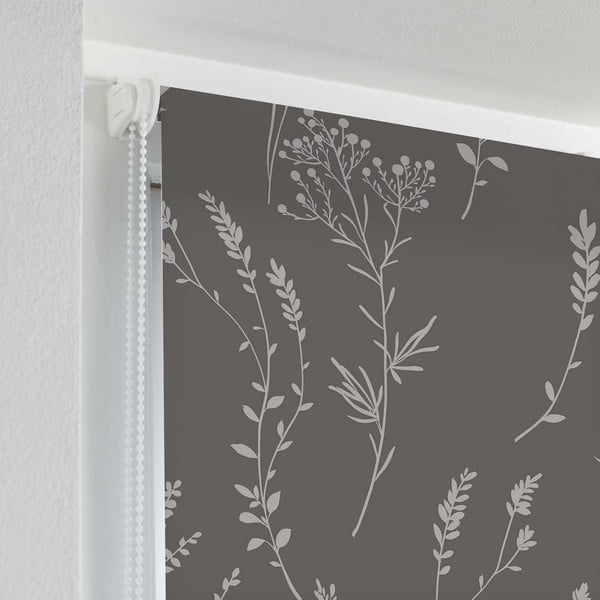 Jaluzea gri antracit din material textil 90x180 cm Forelista – douceur d'intérieur-image-1