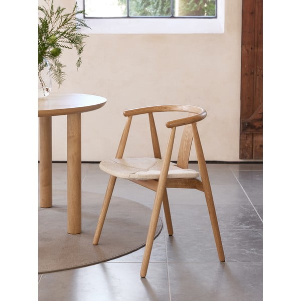 Scaun de dining în culoare naturală Relate – Unique Furniture-image-1