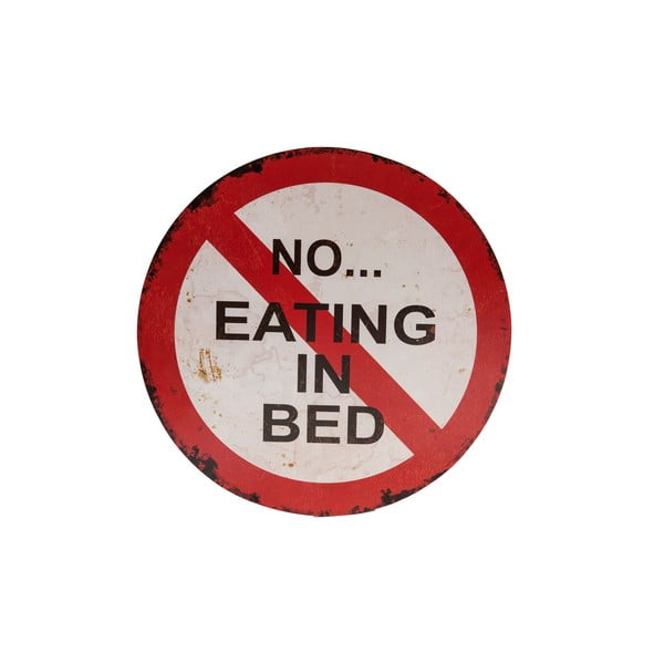Decorațiune de perete Novita No Eating In The Bed