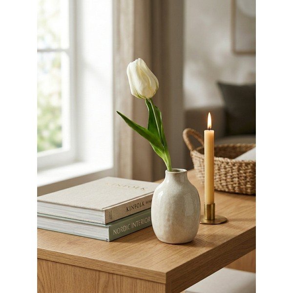 Plantă artificială (înălțime 20 cm) Tulip – Ego Dekor-image-1