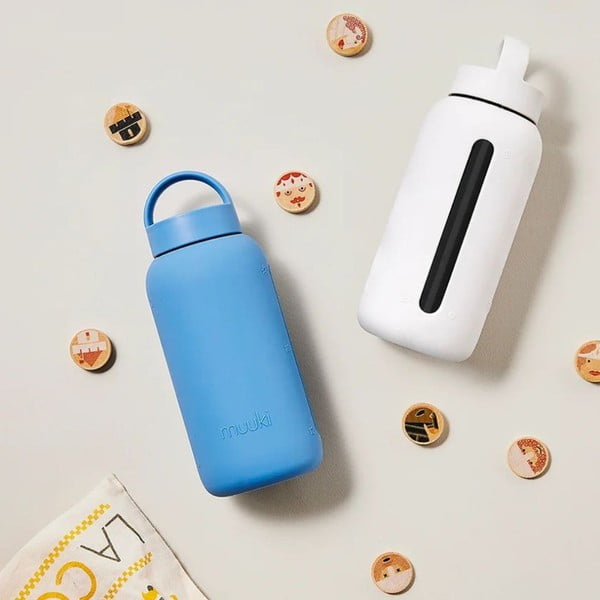 Sticlă albă de călătorie 720 ml Nimbus Cloud – Muuki-image-1