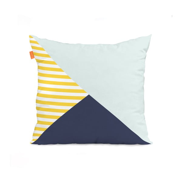 Set 2 fețe de pernă din bumbac Blanc Geo Dot-image-3