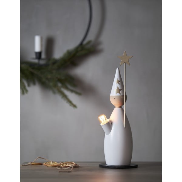 Decorațiune luminoasă albă ø 12 cm  de  Crăciun Lucia Classic – Star Trading-image-2