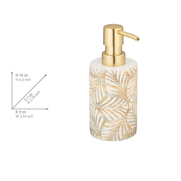 Set de accesorii de baie bej din polirășină Terralba – Wenko-image-4